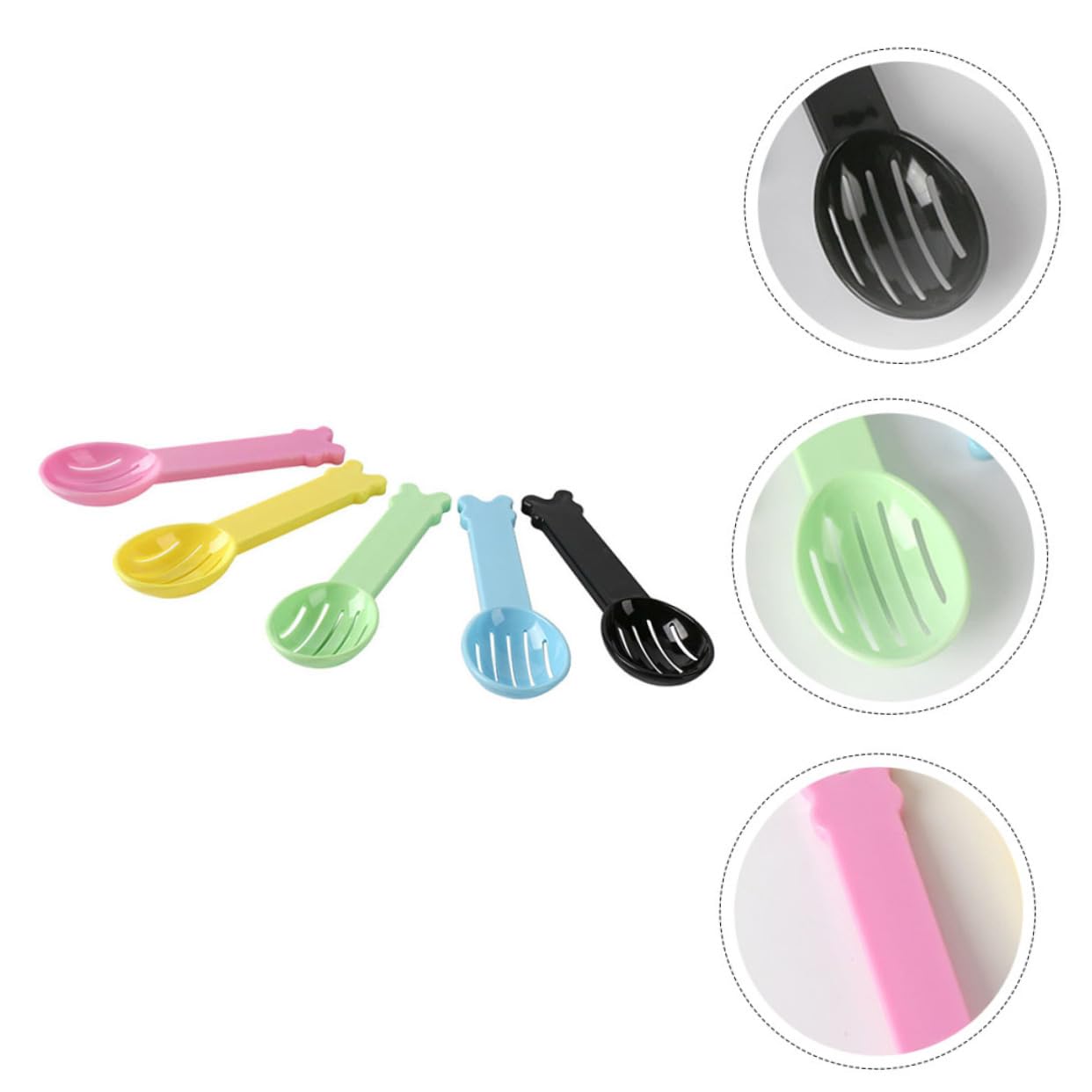 Paletta per lettiera per Gatti, 15 Pezzi di Sabbia for criceti, Cucchiaio for for, Paletta for Escrementi Cane con Attacco for Sacchetto, Pale for