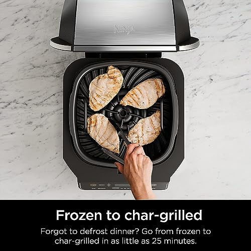 Ninja-EG201-Foodi-6-in-1-Indoor-Grill-and-4-Quart-Air-Fryer-Renewed Ninja EG201 Foodi 6 in 1 Indoor Grill and 4 Quart Air Fryer Renewed