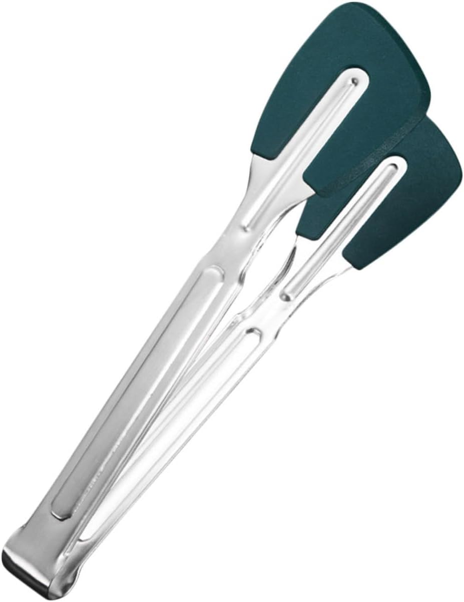 Happyyami 4pcs Food Tongs Barbecue Tongs Grilling Tong Steak Tong Appetizer Tong Metal Tong Korean Grill Tongs Toast Tongs Korean Foods Salad Tongs Stainless Steel Ice Cubes Bread