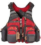 Lixada Outdoor Fishing Life Vest Safety Jacket Swimming Sailing Waistcoat Vest Lifesaving Water S...