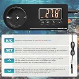 GlowUp thermostat prise AC-118 sonde NTC, plage 16 à 40 °C photo 4