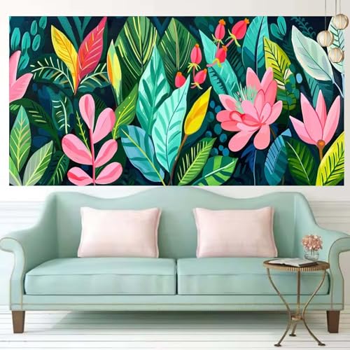 Peinture diamant tableau en perles 60x150cm kit complet loisirs créatifs