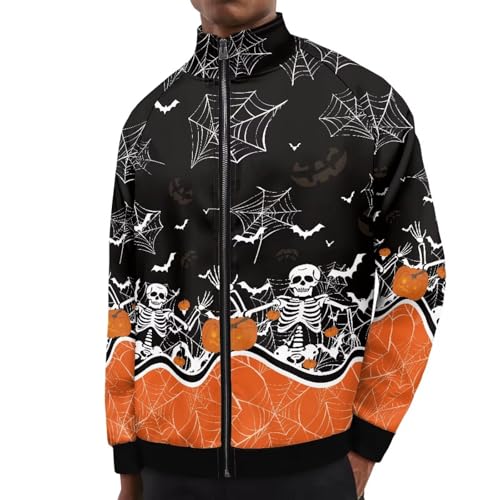 Image of Men's Lightweight Jackets Casual Full Zip Fleece Jacket Men Coats Fashion Long Sleeve Sweatshirt