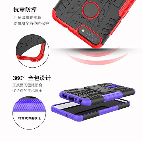 Cover Huawei P Smart,Custodia xinyunew 360 Gradi+