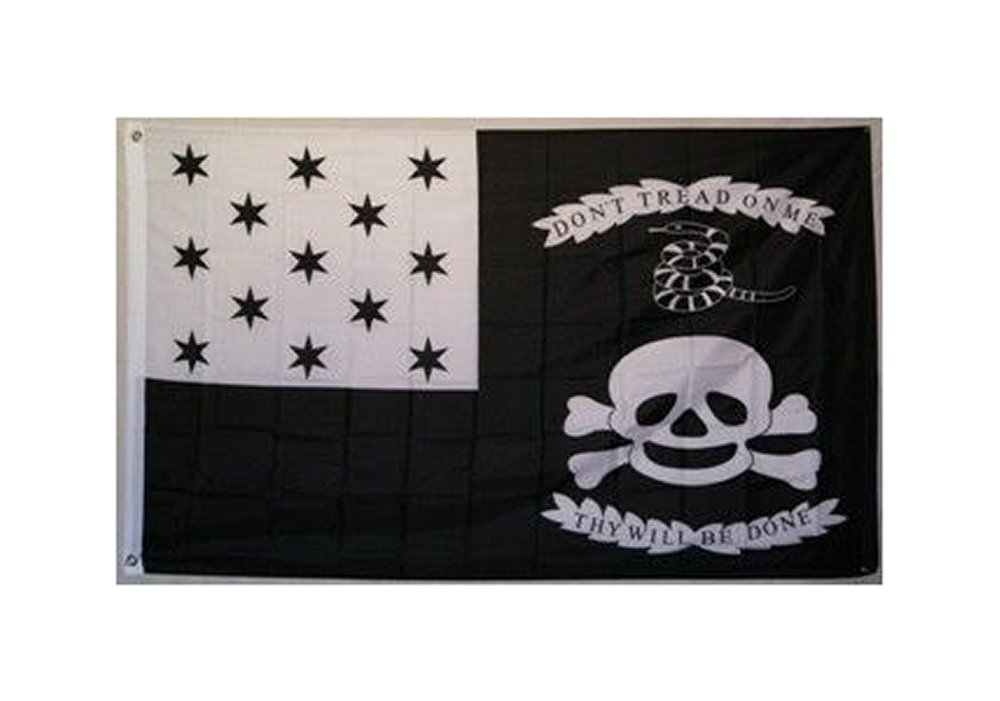 War of 1812 Flag 3x5ft Battle of Plattsburgh Banner Thy Will Be Done