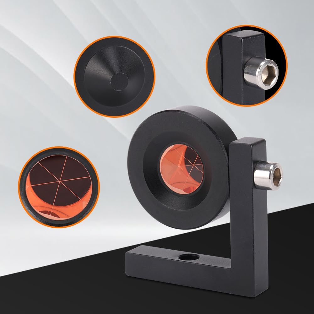 90 Degree Right Angle Prism L Bar Copper-Coated Mini Prism Total Station MP110 For Total Stations (MP110HW-10PCS)