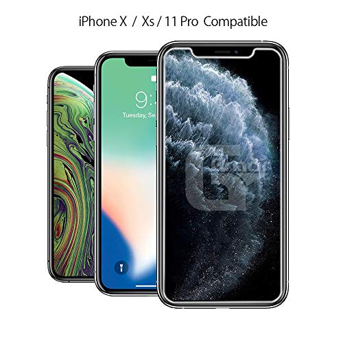 G-Armor 2 Pack Screen Protector For Iphone 11 Pro, Iphone Xs And Iphone X - Tempered Glass Screen Saver, Phone Case Friendly, Lifetime Replacement, Protective Screen Cover For 5.8 Inch Iphones #TOP1