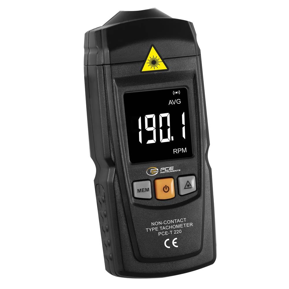 Tachymètre portatif PCE Instruments PCE-T 220 99999 tr/min (max)