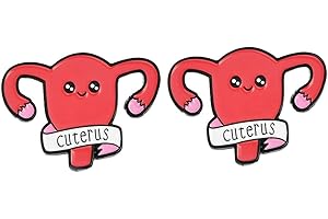 Uterus Jewelry: Uterus Pin Uterus Ovaries Brooch Medical Lapel Pins Enamel Badge...