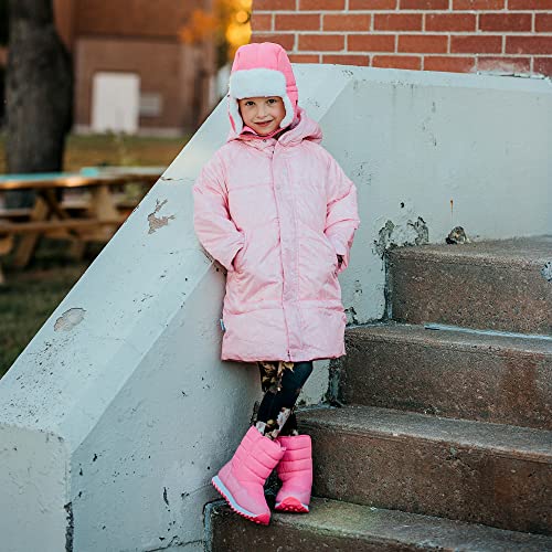 Image of JAN & JUL Insulated Winter Coat, Sherpa Lined Cozy Jacket for Kids