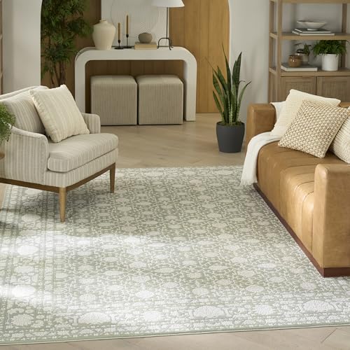 Tapete área Nourison Home Grace Sage 160x221 cm miniatura 1