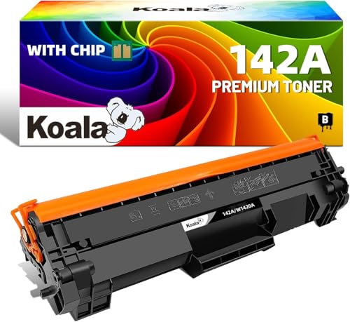 Koala 142A 142X Toner (con Chip) Compatible Cartucho de Tóner Repuesto para HP LaserJet MFP M140W Tóner para LaserJet MFP M140 M139 M110W M110 Toner   1er Nergo