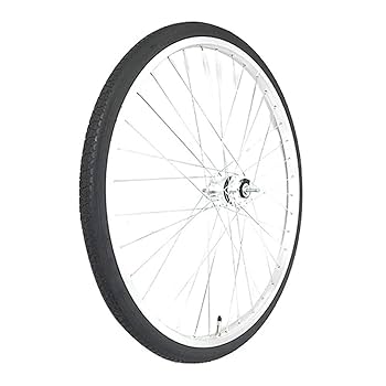 新品未使用 シマノ ハブダイナモクイックリリース式700c完組ホイール 2線端子 Amazon | スーパーバリュー 自転車 前輪 タイヤ 前輪アルミリム