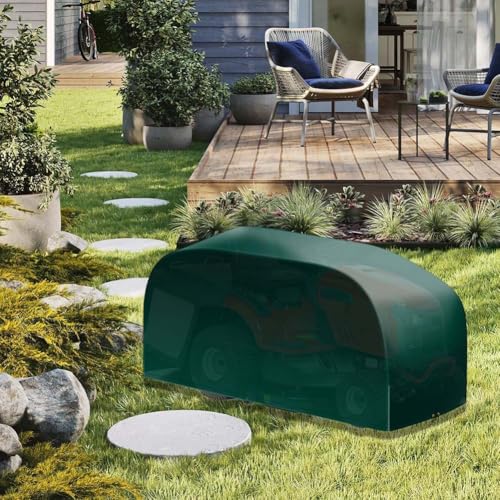 Funda de cortacésped resistente al viento y nieve para tractor 4
