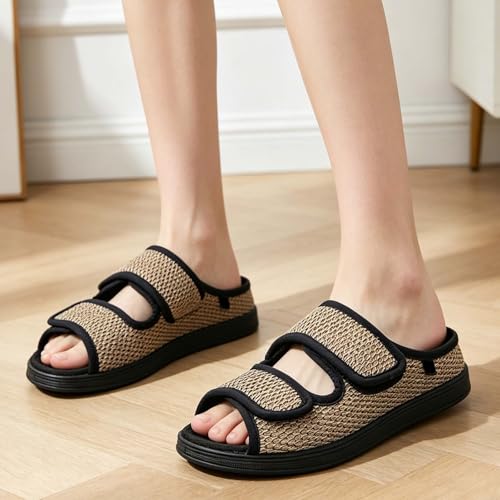 Chaussures orthopédiques à scratch réglable pour pieds déformés - 2