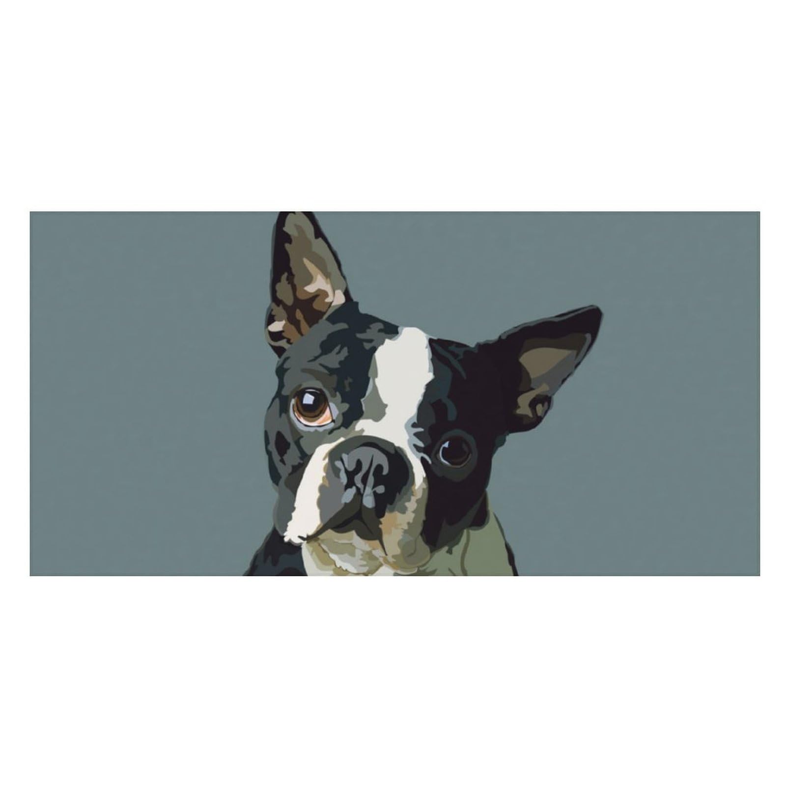 LWORZIIB Beach Towel, Boston Terrier Bath Towel, Pool Towel Great for Gym Swimming 80 X 160cm