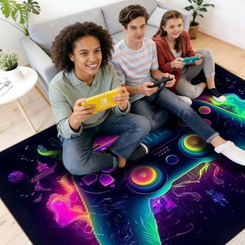 Alfombra Gaming para Niños 119x160 cm Antideslizante miniatura 5