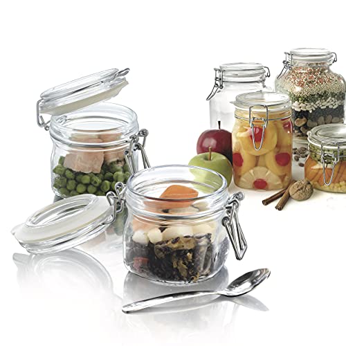 La Mejor Selección de Contenedores de vidrio con tapa Top diez. 26 La Mejor Selección de Contenedores de vidrio con tapa Top diez. 24