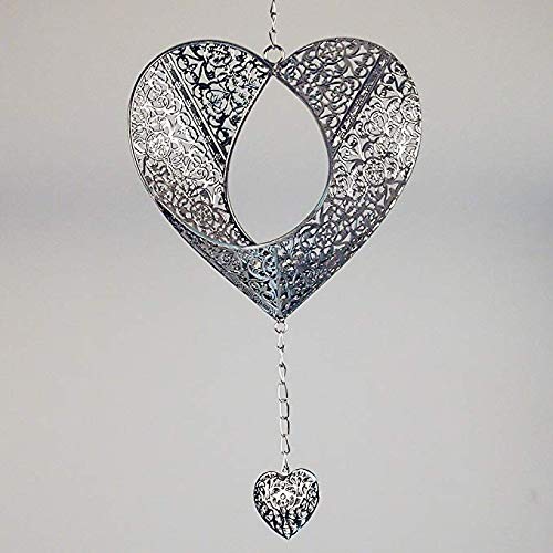 Portacandela con Ciondolo a forma di cuore Formano...