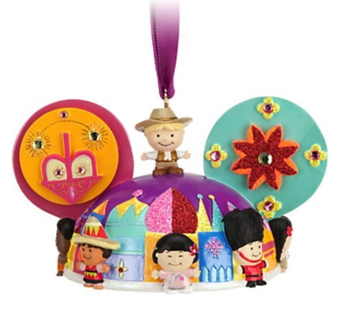 DisneyParks Its a Small World Mickey Mouse Ears Hat Ornament