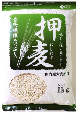Amazon.co.jp: まめやの底力 岡山県産押麦 1kg : 食品・飲料・お酒