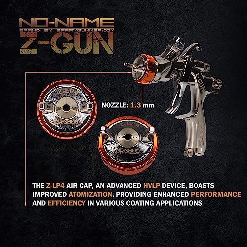 Image of Automotive Paint Spray Gun with Adapter Z-Gun by NO-NAME Brand Z-Gun Base (1.3mm)