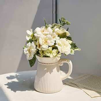 花柄デザインのセラミックピッチャー 51z8JvNa1lL._UF350,350_QL50_.jpg