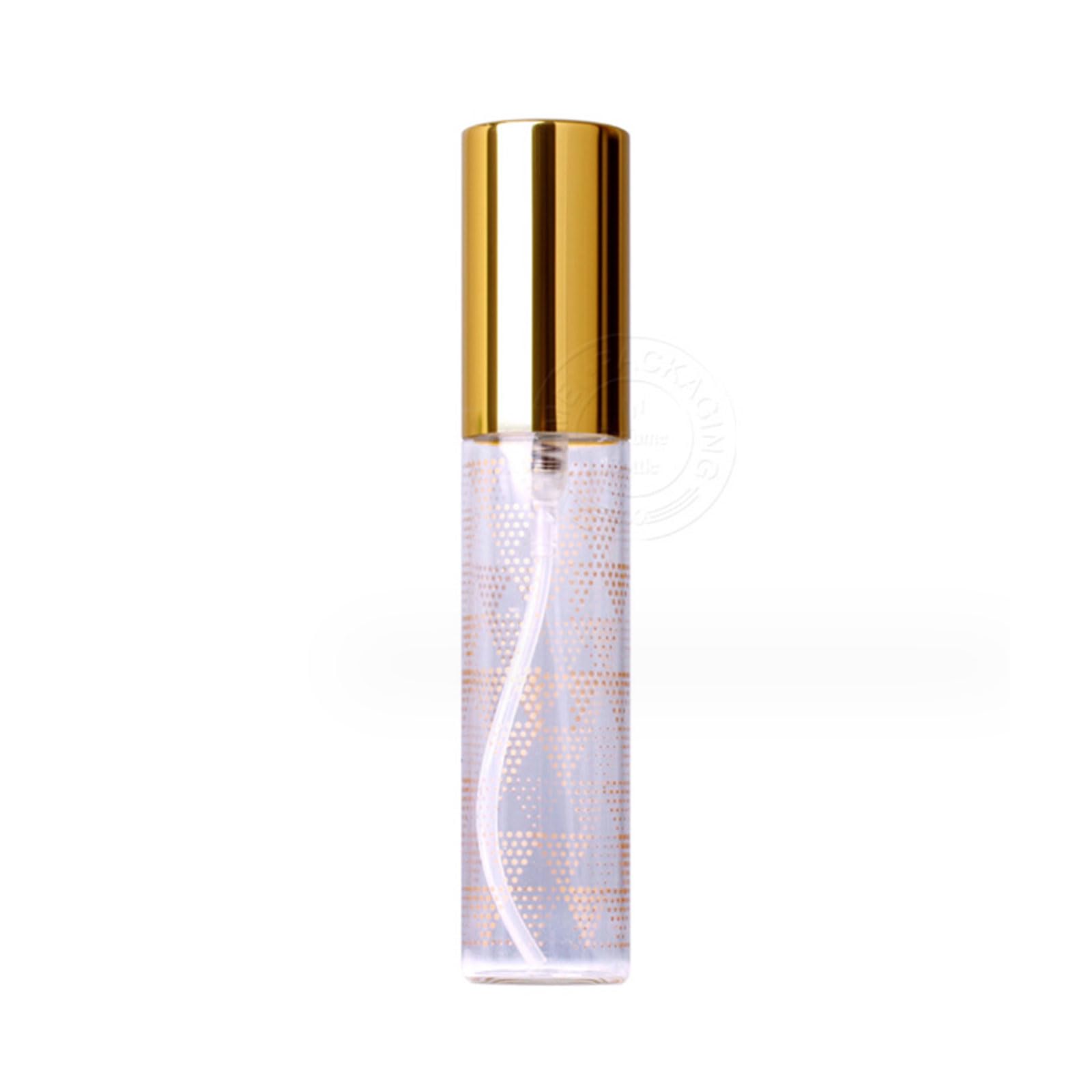JITEM 2 uds. Botella de Perfume vacía Recargable de 10ml con atomizador a Prueba de Fugas, minienvase portátil de Viaje para cosméticos, Botella pulverizadora para después del Afeitado con Aroma
