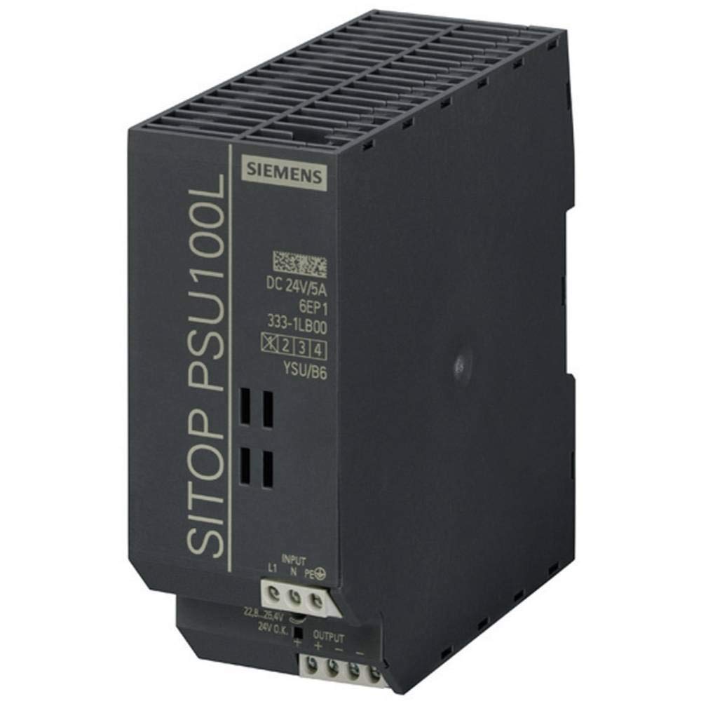 Siemens SITOP PSU100L 24 V/5 A Hutschienen-Netzteil (DIN-Rail) 24 V/DC 5 A 120 W Anzahl Ausgänge:1 x Inhalt 1 St.