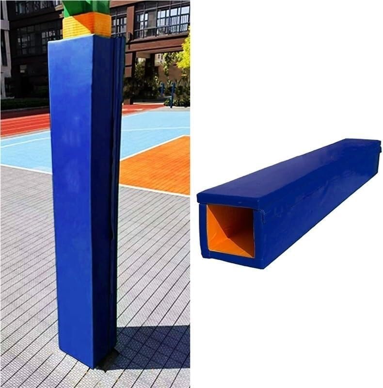 Kanduo Almohadillas para Postes de Baloncesto Protectores de Postes de aro de Baloncesto: Fundas tubulares envolventes for Proteger Postes en canchas, garajes y sótanos