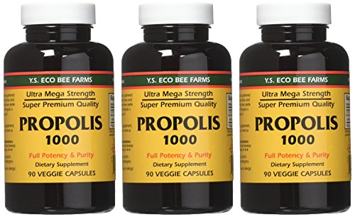 Ys Eco Bee Farms Propolis 1000 - 90 Count (Pack Of 3) #TOP2