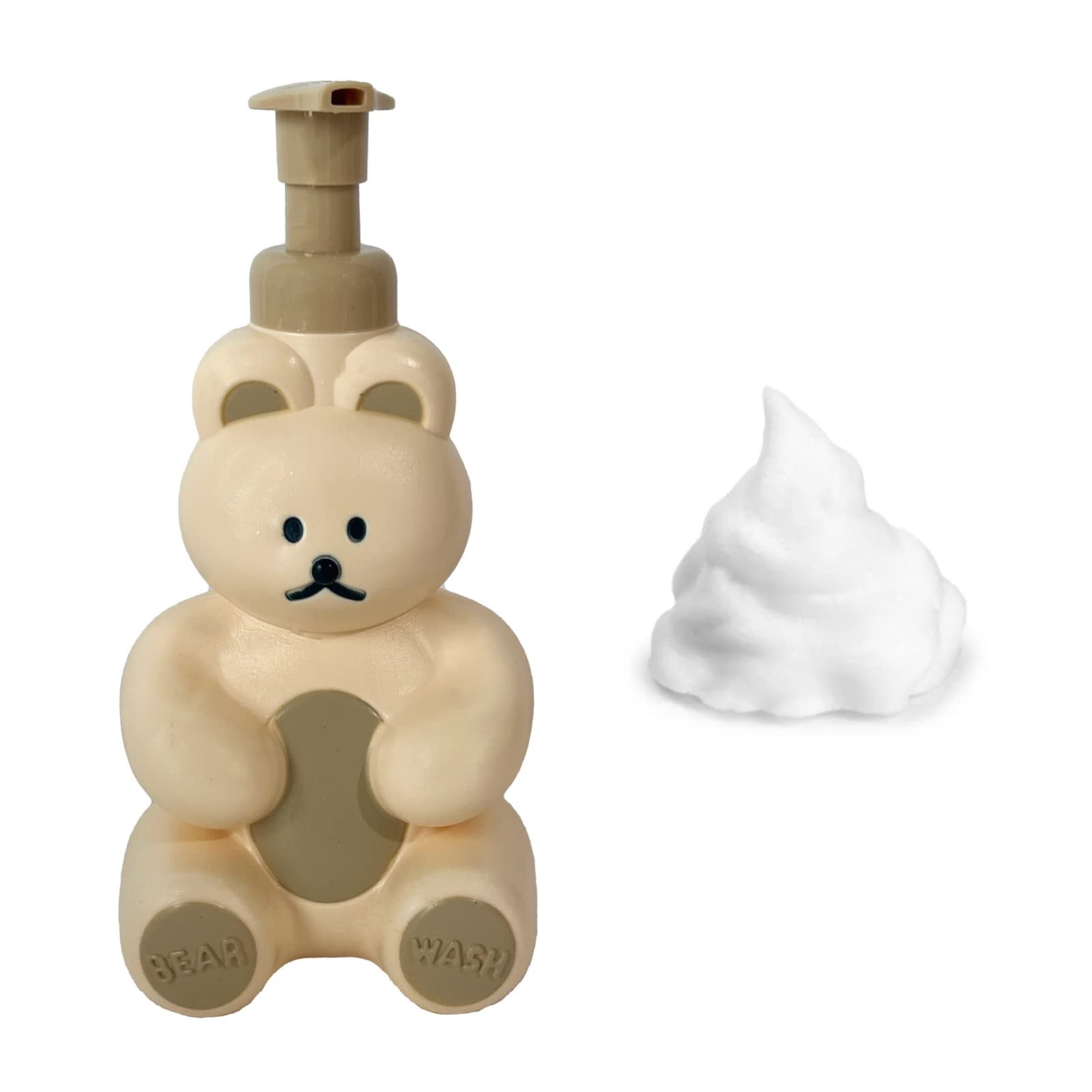 Amazon.co.jp: Leapiture 泡ポンプボトル かわいいクマの形 泡ソープ