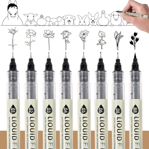 Nurila Kalligraphie Stifte, 8 Größen Schwarz Handlettering Stifte Kalligraphie Set, Calligraphy Pen Set Für Anfänger übung Lettering Unterschrift Schreiben Brush Pen Schwarz DIY-Kreation, Geschenke Nurila Kalligraphie Stifte, 8 Größen Schwarz Handlettering Stifte Kalligraphie Set, Calligraphy Pen Set Für Anfänger übung Lettering Unterschrift Schreiben Brush Pen Schwarz DIY-Kreation, Geschenke