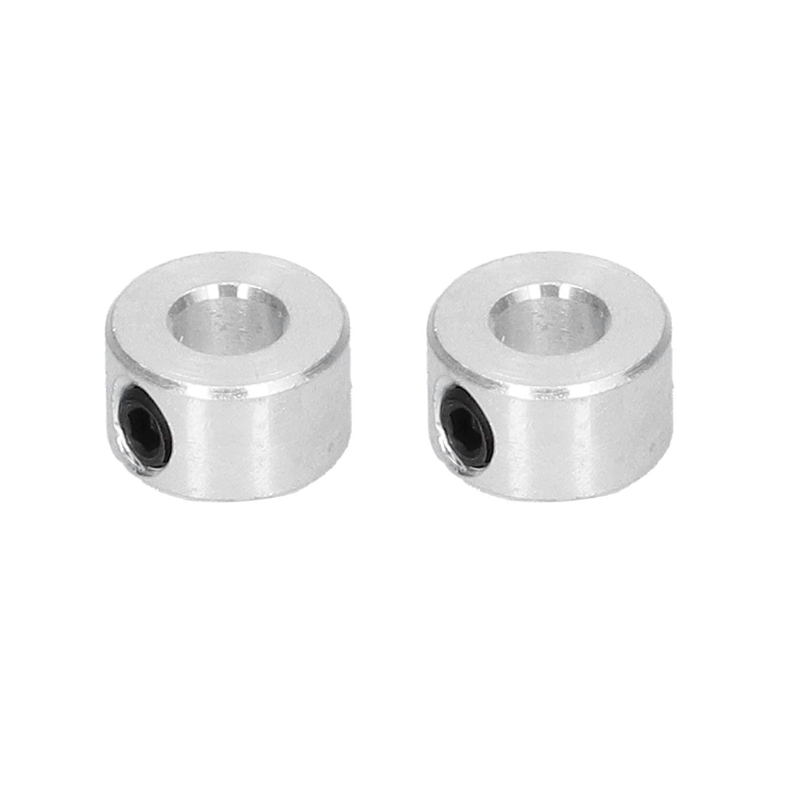 Metal Shaft Collar, Solid Steel Shaft Collars SetScrew Collars Shaft Collars 1/8 for Intelligent Robots