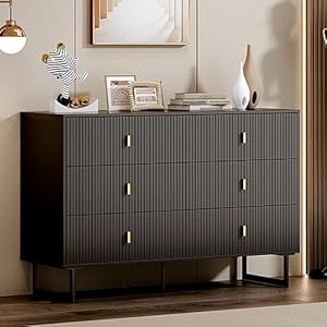 Modernchestofdrawerswith6drawersdeepdrawersclothesorganizerlargestoragecabinetforlivingroombedroomhallwaywithantitippingdevicepureblack Urban Country Home Decor Modern chest of drawers with 6 drawersdeep drawersclothes organizerlarge storage cabinet for living room bedroomhallwaywith anti tipping devicepure black urban country home decor