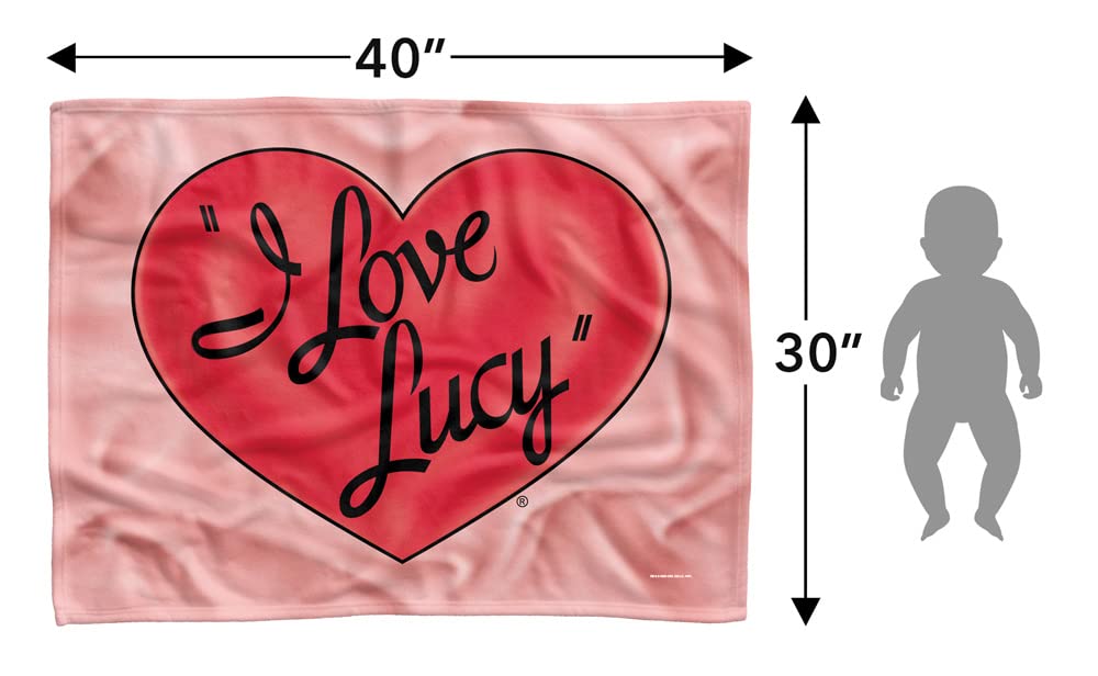 Amazon.com: LOGOVISION I Love Lucy Lightweight Baby Blanket, 30