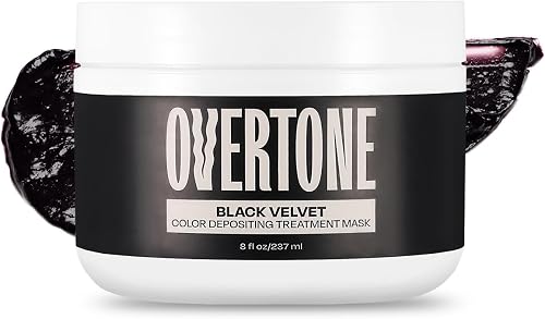 oVertone® Color Depositing Treatment Hair Mask, Black Velvet, 8 oz