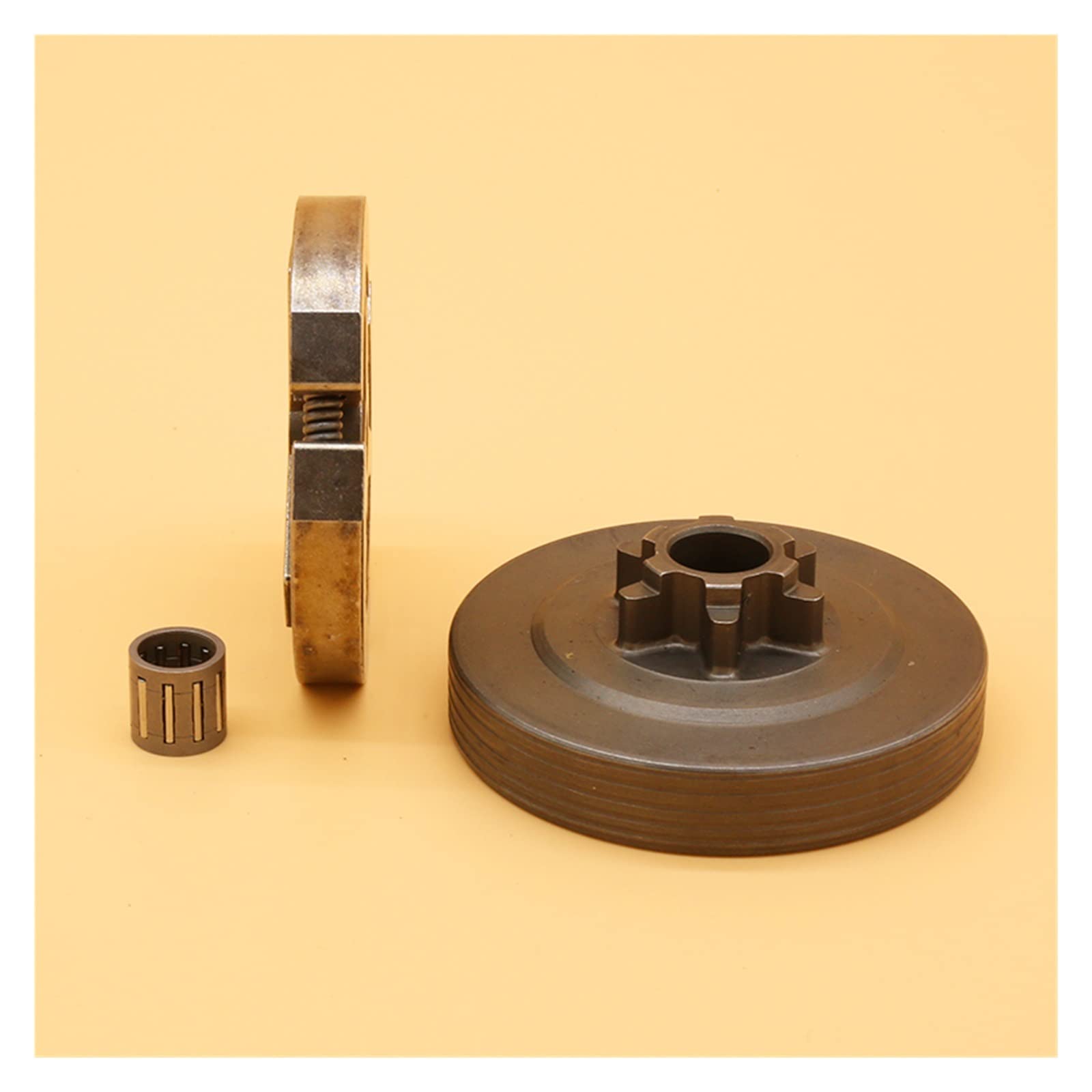 ZEKICE Tambor de Embrague 3/8 y Embrague y cojinete de Agujas Compatible con Motosierra 3800 38CC repuestos