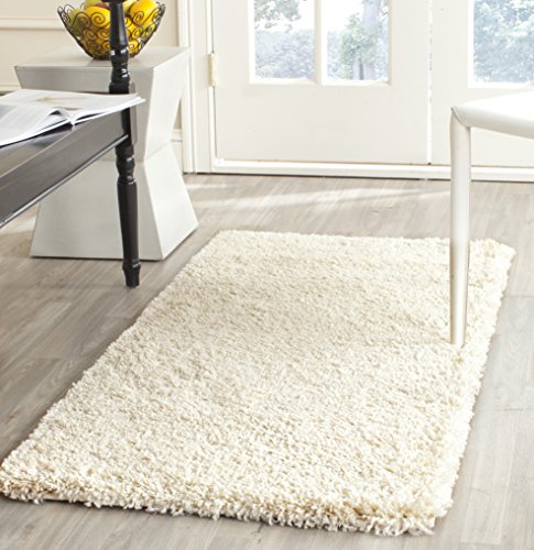 Safavieh California Shag Collection Shaggy Rug for Living Room Dining Room Bedroom High Pile Ivory 24 x 36 Inch - Image 2