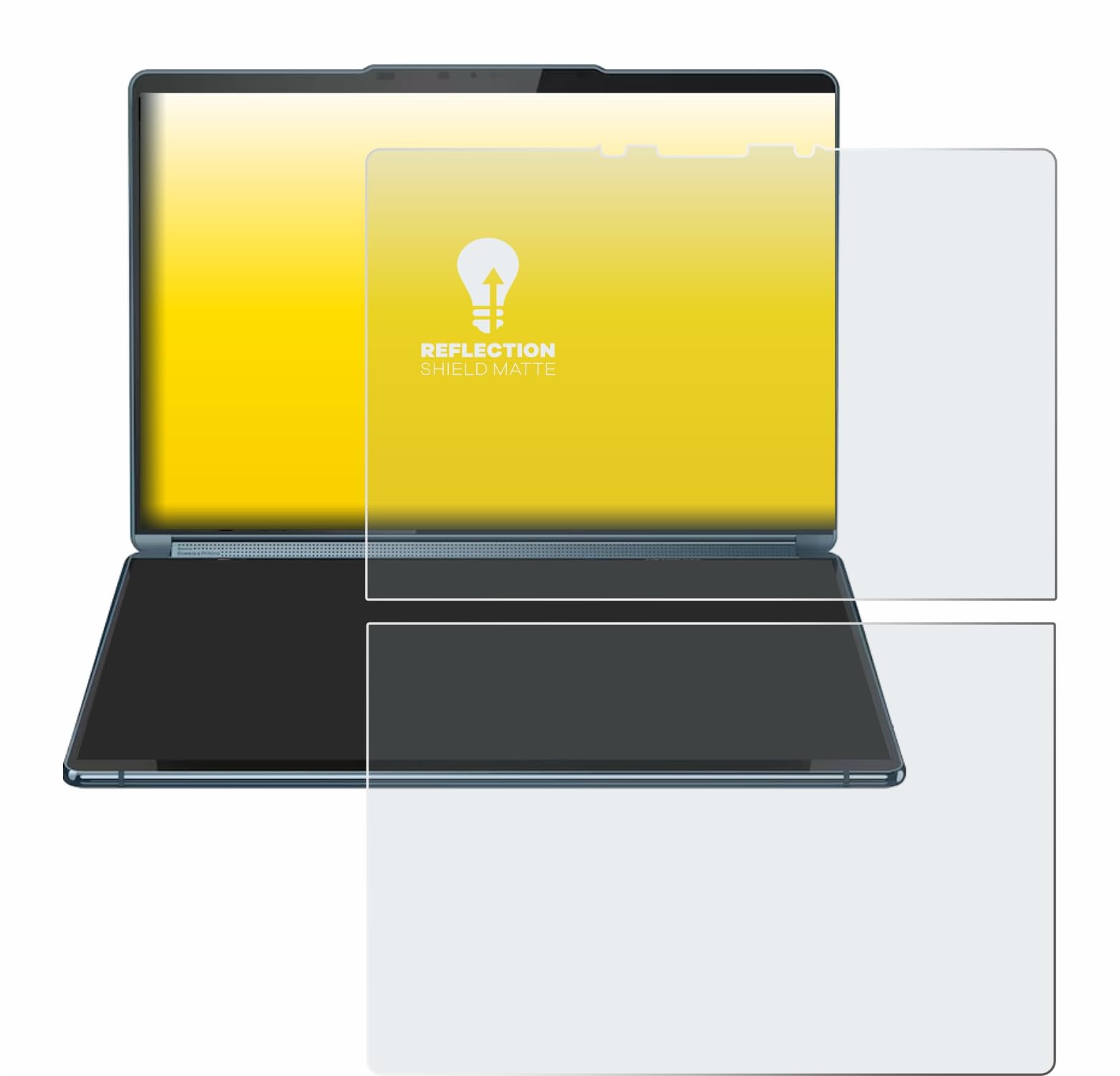 Brotect Pellicola Protettiva Pellicola Anti-Riflesso Per ASUS Vivobook S 14 Flip TP3402 - Vetro Temperato 9H - Facile Applicazione Brotect Matte Pellicola