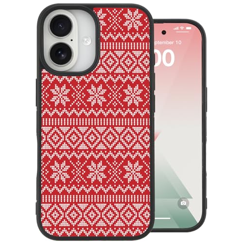 Coque iPhone 16 Noël pull rouge pour sublimer vos photos de fêtes de fin d'année