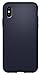 Spigen Liquid Air Designed for iPhone Xs Case (2018) / Designed for iPhone X Case (2017) - Midnight Blue