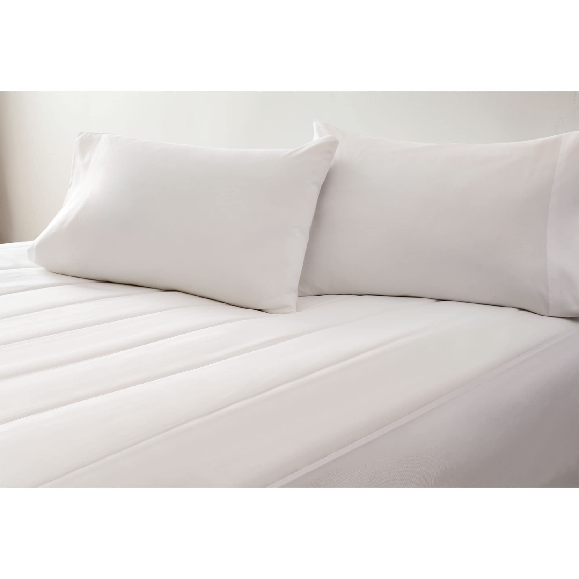 Amazon.com: Sunbeam Vertical Quilt Heated Mattress Pad with Digital LCD  Display Remote Controller, Auto-Shutoff, and Washable ThermoFine Wiring,  Twin Size, White : Home u0026 Kitchen
