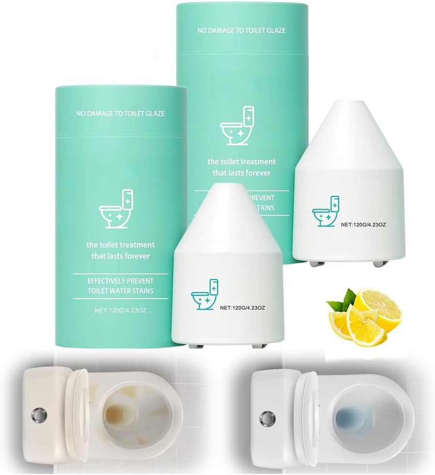 Limpiador Para Inodoros, Limpiadores Para La Taza Del Inodoro, Sin Necesidad De Fregar, Limpieza Automática, Limpieza Profunda Continua, Lim pieza Duradera Y Fragancia Fresca (2)