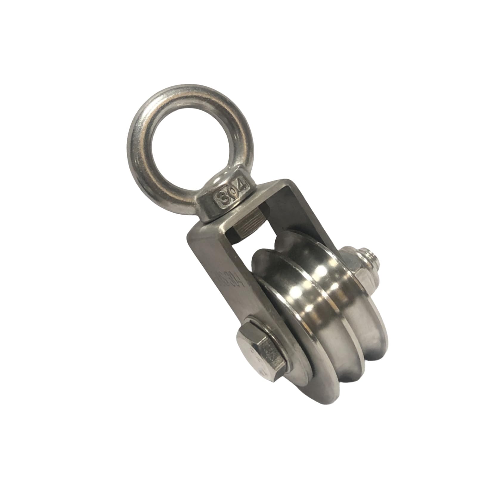Hdoytxxm A Wheel Quiet Bearing Pulley With U Grooves Bearing For Warehouse Nd Home Use Quiet Double Structure