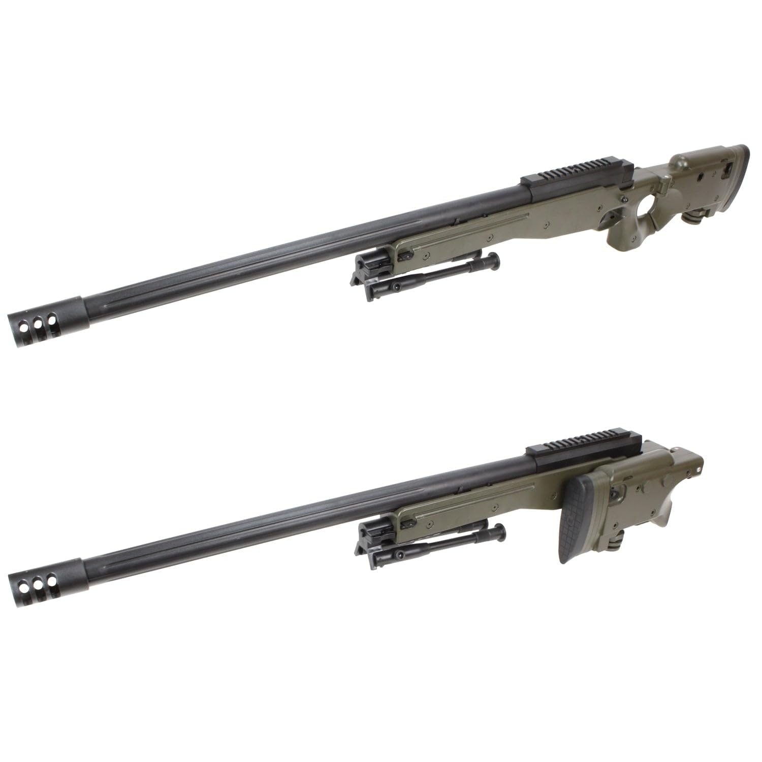 Amazon.co.jp: AGM AW338 エアーコッキングライフル (オリーブドラブ