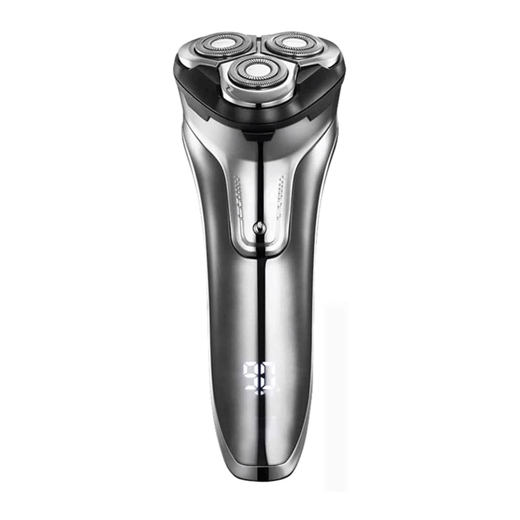 Mens Rotary Shavers Mens 3D Rotary Shaving Razor with Pop-up Beard Trimmer Intelligent Anti-Pinch Automatic Grinding Head Pop-Up