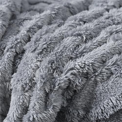 Funda de sillón reclinable 3 plazas elástica WJIAYAO peluche jacquard suave 7