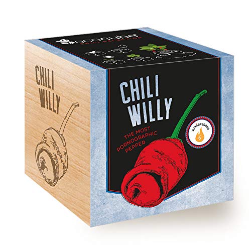 Feel Green Ecocube Chili Willy, The Most Pornographic Pepper, Nachhaltige Geschenkidee (100{19930b3b6f152feb453e9538ab764bffdfcf652896fce97a156598c427648751} Eco Friendly), Grow Your Own/Anzuchtset, Pflanzen Im Holzwürfel, Made in Austria Feel Green Ecocube Chili Willy, The Most Pornographic Pepper, Nachhaltige Geschenkidee (100{19930b3b6f152feb453e9538ab764bffdfcf652896fce97a156598c427648751} Eco Friendly), Grow Your Own/Anzuchtset, Pflanzen Im Holzwürfel, Made in Austria