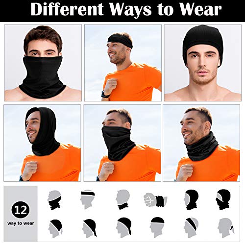Image of Geyoga Summer UV Protection Cooling Neck Gaiter | Sunscreen Breathable Face Scarf Bandana Mask Neck Gaiter for Outdoor Fishing Hiking Camping